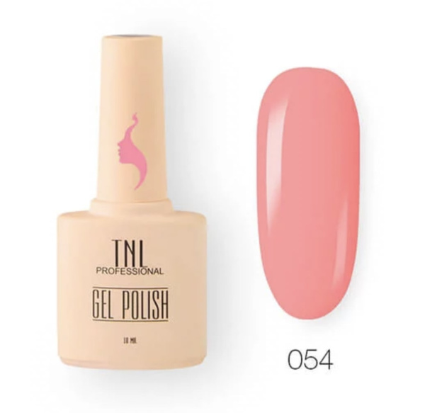 TNL Гель-лак для ногтей 8 Чувств №054 (розовая герань) 10мл