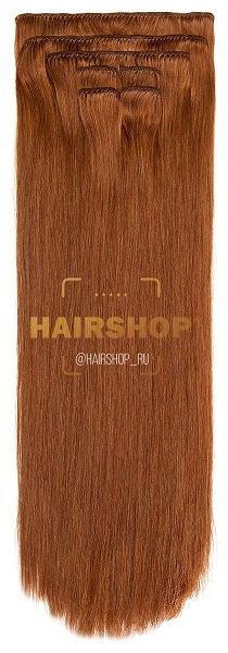 Волосы-клипсы натуральные №06.4 (30) 50см В Hairshop