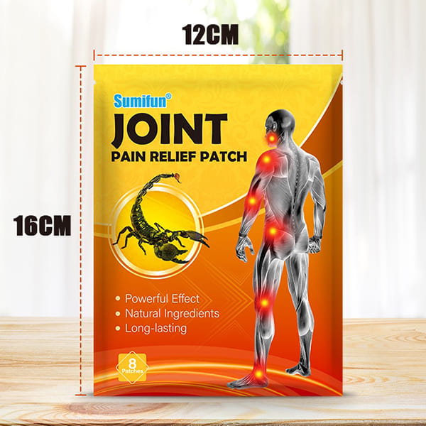 Sumifun пластырь для тела обезболивающий со скорпионом Join Pain Relief Patches 8шт 