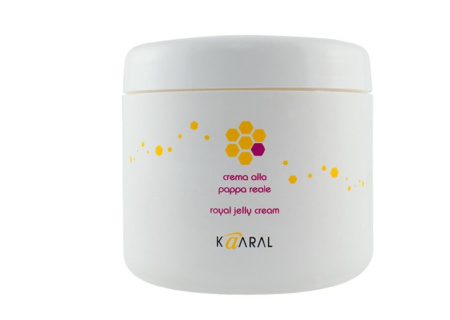 Kaaral Маска для волос с пчелиным маточным молочком реконструирующая Royal Jelly Cream 500мл