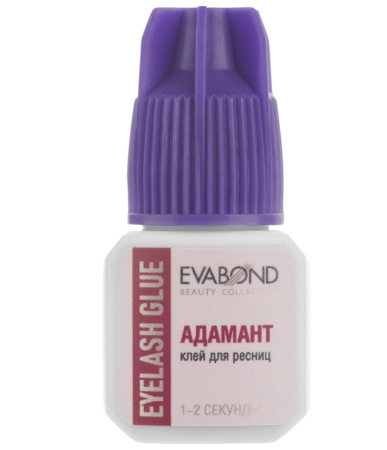 Evabond Клей для поресничного наращивания ресниц Adamant (1 сек) 7мл