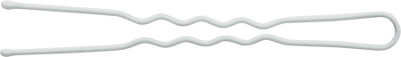 Шпильки Dewal Beauty волна 60 мм (24 шт) белый