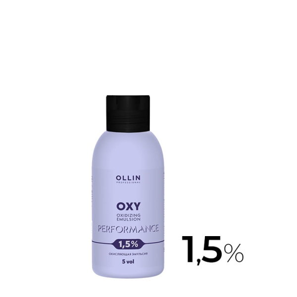 Ollin Performance Oxy Окислитель (эмульсия, оксигент, оксид) для красителя 1,5%, 90мл