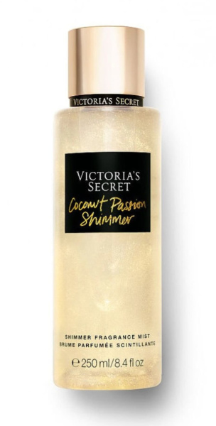 Victorias secret  Мерцающий спрей для тела парфюмированный Coconut Passion Shimmer 250мл