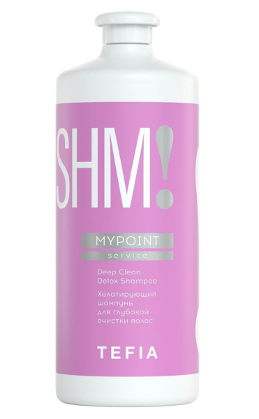 Tefia MYCARE Color Шампунь хелатирующий для глубокой очистки волос концентрированный Deep Clean Detox Shampoo 1000мл