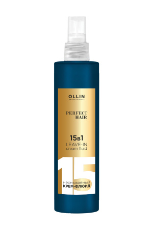 Ollin Perfect Hair Крем-флюид для волос мультифункциональный несмываемый 15 In 1 Leave-In Cream Fluide 250мл