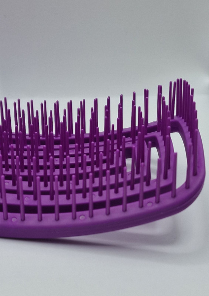 Maze Brush Щетка подвижная прямоугольная массажная для волос фиолетовый