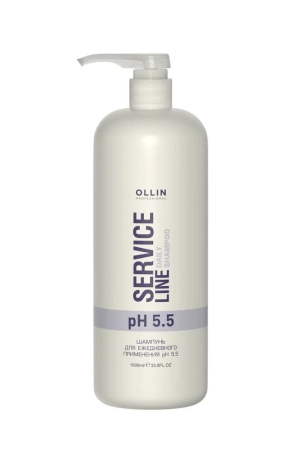 Ollin Service Line Шампунь для ежедневного применения рН5.5 Daily Shampoo pH5.5 1000мл