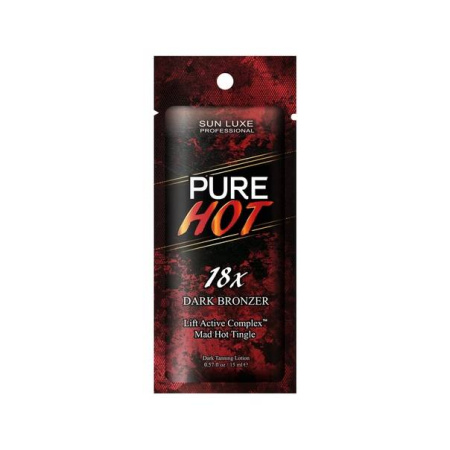 Sun luxe Крем для загара Pure Hot с DHA и тингл-эффектом (18 бронзаторов) 15 мл