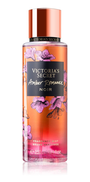 Victorias secret Спрей для тела парфюмированный Amber Romance Noir 250мл